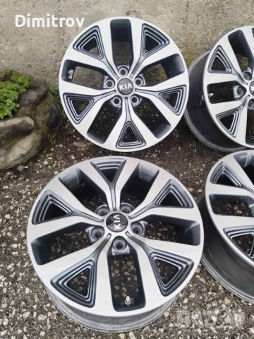 Лети джанти 16 и 17 цола 5х114.3 КИА Хюндай, снимка 5 - Гуми и джанти - 53970207