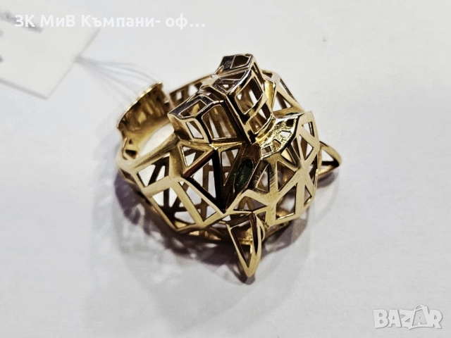 Златен пръстен 6.76гр 6562-25/4, снимка 4 - Пръстени - 52567886