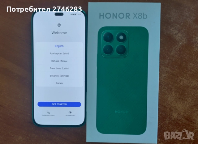 Чисто нов HONOR X8b 256GB Green в гаранция, снимка 3 - Други - 52881911