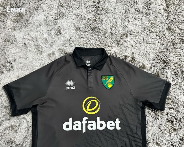 Оригинална тениска Errea x Norwich City Third kit Jersey 2019/20 Размер М, снимка 2 - Футбол - 46335700