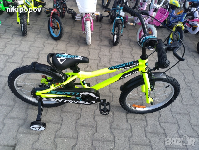 PASSATI Алуминиев велосипед 18" SENTINEL жълт, снимка 3 - Велосипеди - 53772943