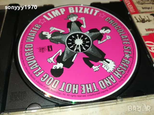 LIMP BIZKIT CD 1804252223, снимка 4 - CD дискове - 49945857