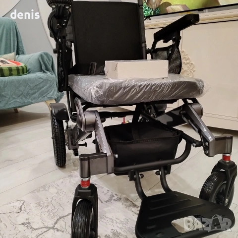 Нова електрическа инвалидна количка за трудноподвижни до 150кг, снимка 4 - Инвалидни колички - 54044562