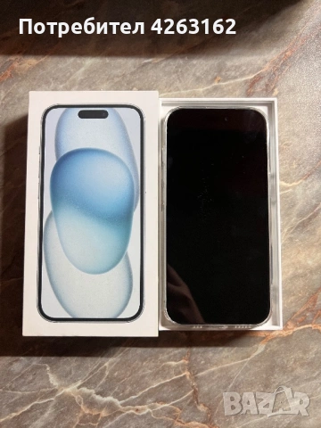 iPhone 15 128GB Blue, снимка 3 - Apple iPhone - 54247015