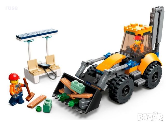 НОВИ! LEGO® City Great Vehicles 60385 Строителен багер, снимка 4 - Конструктори - 45917120