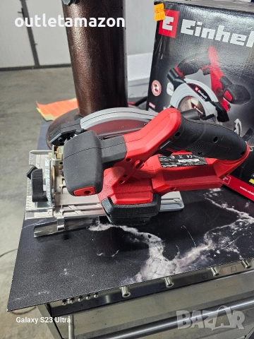 акумулаторен РЪЧЕН ЦИРКУЛЯР EINHELL TE-CS 18/165-1 Li-solo, снимка 2 - Други инструменти - 52882721