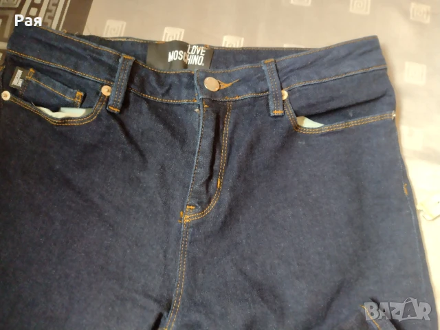 Дънки деним слим Love Moschino, снимка 12 - Дънки - 50705725