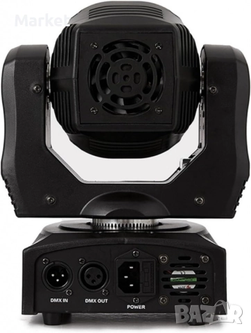 Преносими LED сценични светлини с движеща се глава и управление (6x12W + лазер) Гаранция 12м., снимка 4 - Лед осветление - 51880850