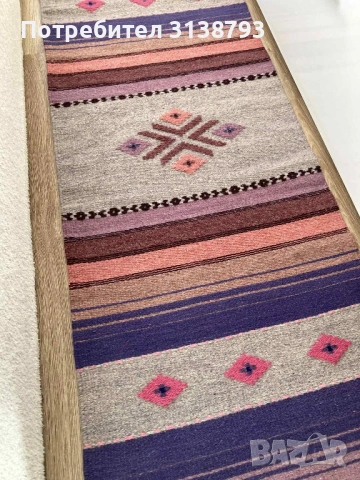 Вълнена черга, снимка 3 - Килими - 53723827
