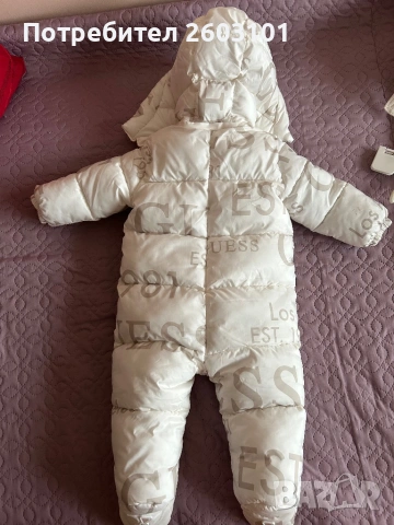 Бебешки космонавт Guess, снимка 3 - Бебешки ескимоси - 53007838