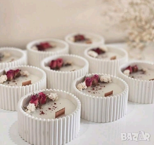 Молд кашпа релеф с капак, снимка 5 - Форми - 54226244