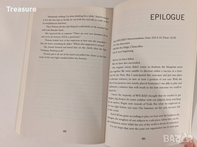 The Death Cure - James Dashner, снимка 14 - Художествена литература - 39336844