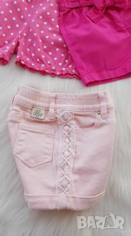 Къси панталони за момиче 9-12 месеца, снимка 7 - Панталони и долнища за бебе - 45084248