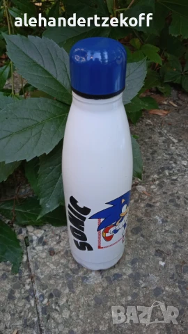 Бутилка за вода Fizz Creations Games: Sonic the Hedgehog - Sonic, снимка 8 - Други - 51342556