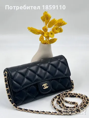 Дамски Кожени Чанти CHANEL, снимка 3 - Чанти - 46952120