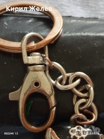 Метален ключодържател с формата на бухал 🦉 аксесоар за раници чанти 34320, снимка 4 - Други - 51119291