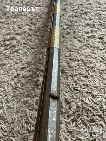 Стара кремъчна пушка от 19 век, снимка 9 - Антикварни и старинни предмети - 53933931