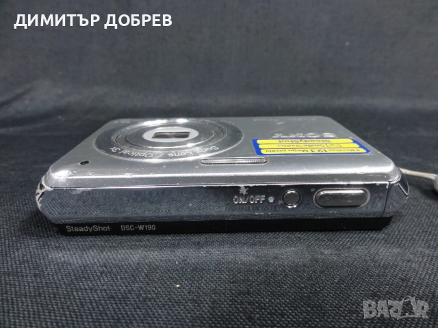 ЦИФРОВ ФОТОАПАРАТ SONY CYBER-SHOT DSC-W190 12.1MP DIGITAL CAMERA, снимка 7 - Фотоапарати - 53725657
