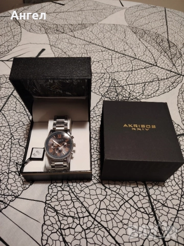 Часовници Akribos XXIV Цената е за ТРИТЕ ОБЩО, снимка 2 - Мъжки - 52632048