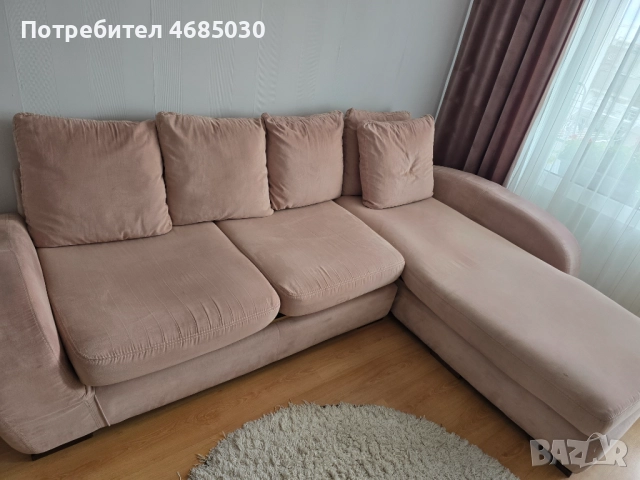 Холова гарнитура , снимка 5 - Дивани и мека мебел - 52817407