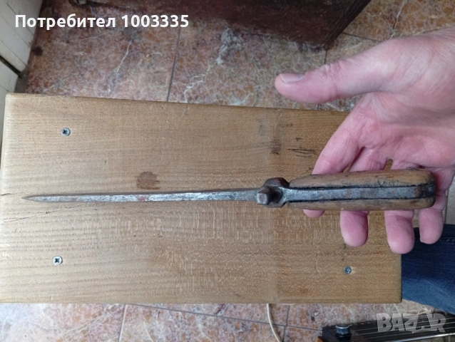 Стар овчарски нож , снимка 5 - Антикварни и старинни предмети - 53886465