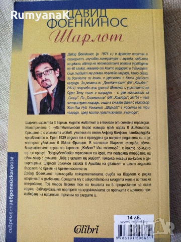 Давид Фоенкинос - Шарлот, Деликатност, снимка 3 - Художествена литература - 53532756