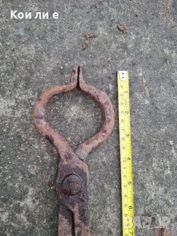 ковашки клещи , снимка 4 - Антикварни и старинни предмети - 54031024