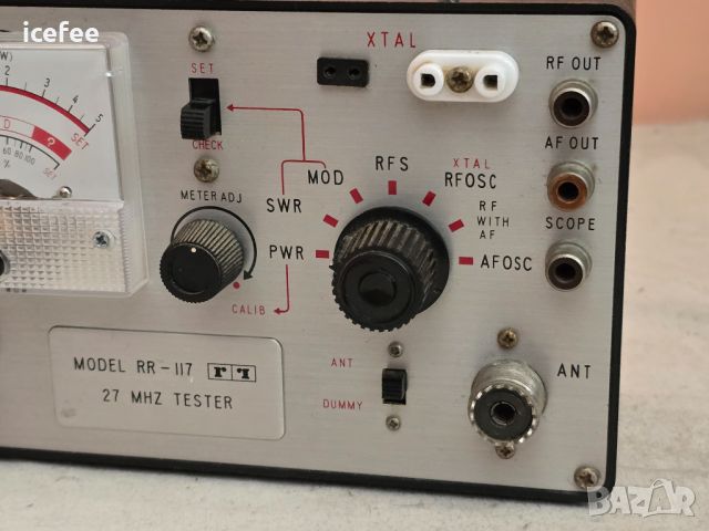 Сервизен тестер за радиостанции RR-117, снимка 5 - Друга електроника - 46721381