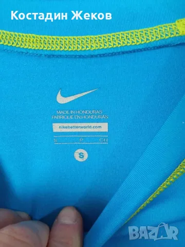 Много хубава оригинална блузка.  Като нова.  Nike DRI FIT , снимка 3 - Спортни дрехи, екипи - 47017132