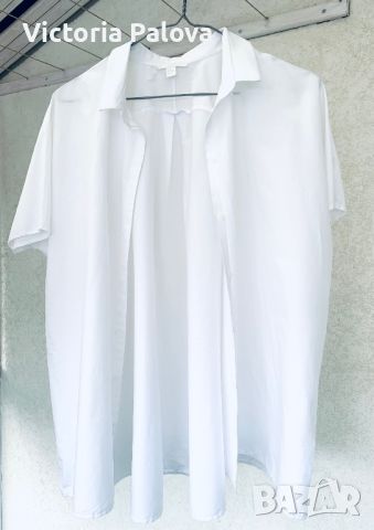 Бяла риза/блуза COS Швеция, снимка 14 - Ризи - 41429651