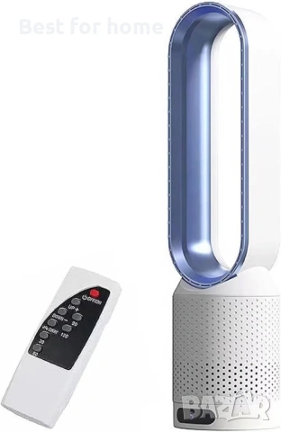 2 в 1 пречиствател на въздух, вентилатор за кула без лопатки, вентилатор за кула 