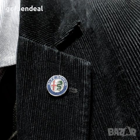 Значка Алфа Ромео Подарък за Фенове на марката Лого Метал и Емайл, снимка 7 - Подаръци за мъже - 53747841