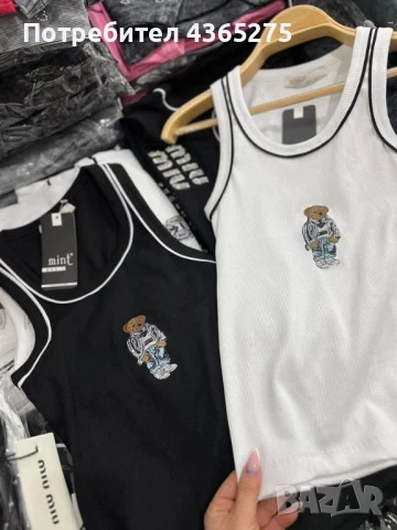 Ново 💕♥️❎✅☺️потници мече в бяло и в черно🌞❤️ПРЕМИУМ КАЧЕСТВО 🌸НАЙ-НИСКА ЦЕНА🌸