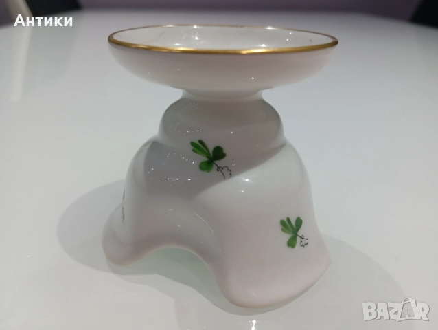 Красив порцеланов свещник маркиран , снимка 6 - Статуетки - 52540726