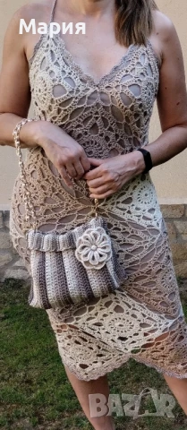 плетена чанта, снимка 2 - Чанти - 51133427