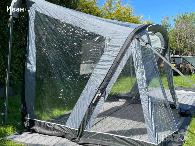 Надуваем, универсален форселт Sunncamp View Air 325 за каравана ,кемпер или ван. Тип тента -сенник, снимка 6 - Палатки - 54140886
