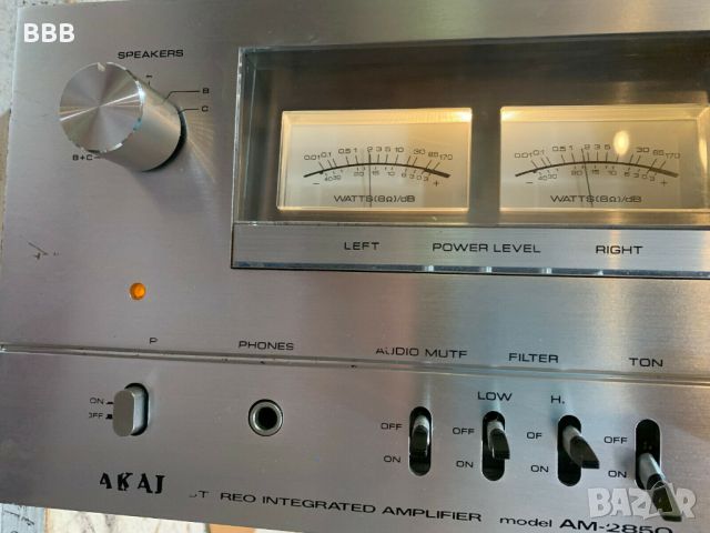 Akai AM-2850 / Akai 2850/, снимка 2 - Ресийвъри, усилватели, смесителни пултове - 45082637