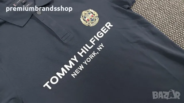 Tommy hilfiger тениска с яка S размер , снимка 2 - Тениски - 49696620