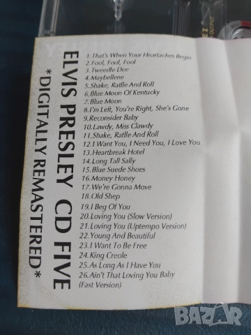Elvis Presley - аудио касета музика, снимка 2 - Аудио касети - 52497995