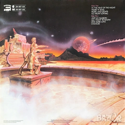 Грамофонни плочи Imagination – In The Heat Of The Night, снимка 2 - Грамофонни плочи - 53518356