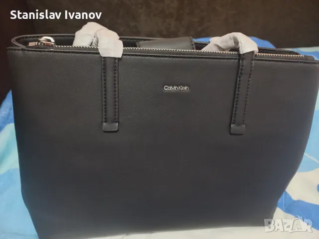 Модерна дамска чанта Calvin Klein, снимка 2 - Чанти - 47228418