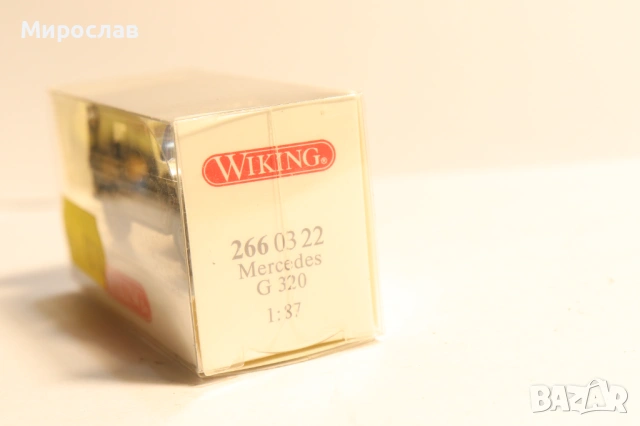 WIKING H0 1/87 MERCEDES BENZ G ДЖИП МОДЕЛ КОЛИЧКА, снимка 4 - Колекции - 53432043