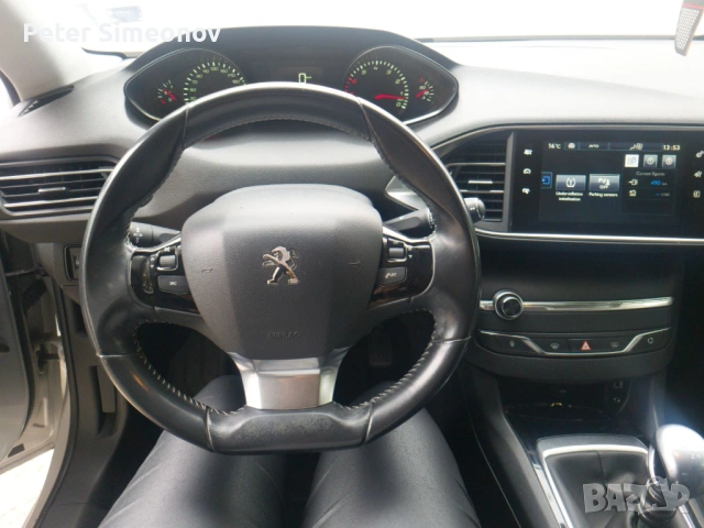 Peugeot 308 1.6 125к.с. бензин 2014, снимка 8 - Автомобили и джипове - 54108689