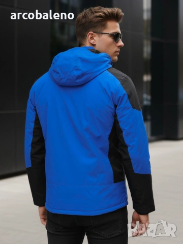 Мъжко зимно яке с качулка, 3цвята , снимка 10 - Якета - 53089762