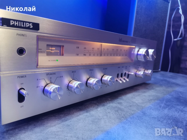 Ресийвър Philips Hifi Sound Project TA4000 + тонколони Philips