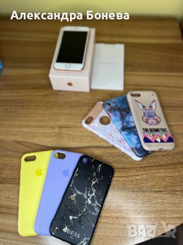 iPhone 8 + 6кейса, снимка 1 - Apple iPhone - 46187800