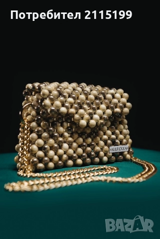 Ръчно изработени чанти с акрилни мъниста, снимка 3 - Чанти - 51788027