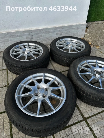 Джанти с гуми 4х100, снимка 11 - Гуми и джанти - 52555200