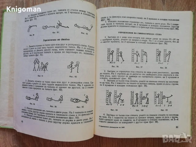 Практическо ръководство по лечебна физкултура, Любомир Бонев, Любомир Тодоров, 1977, снимка 3 - Специализирана литература - 51112283