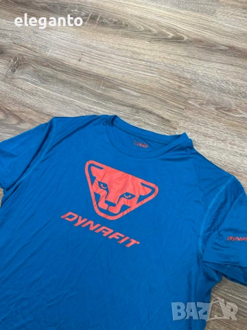 Мъжка тениска DYNAFIT Graphic LOGO Flex Stretch T-Shirt , L размер , снимка 4 - Тениски - 53814740